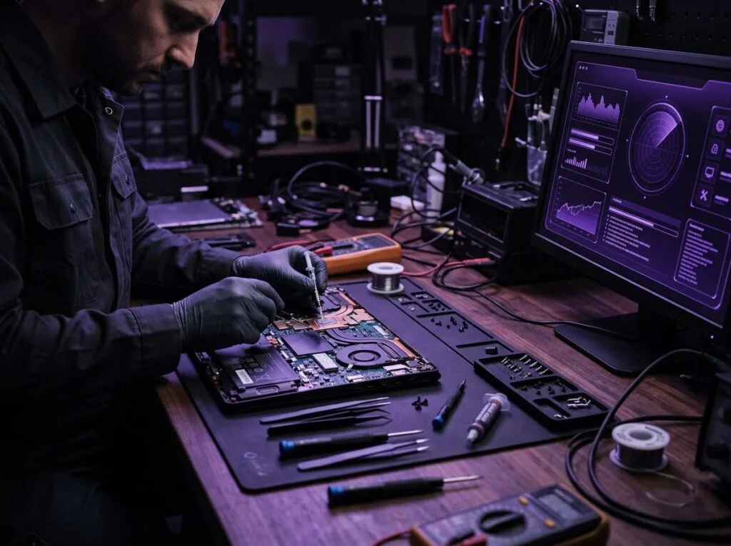 PC repair and virus removal, we come to you